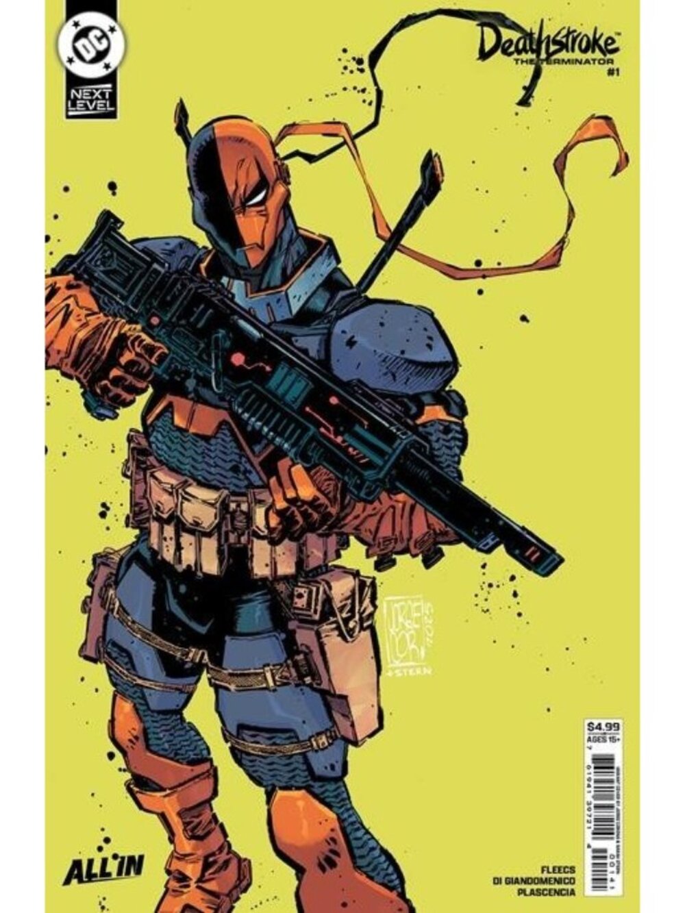 Deathstroke the Terminator #1 Variant 6 Set A-F DC Comics 2026 - Picture 12 of 14